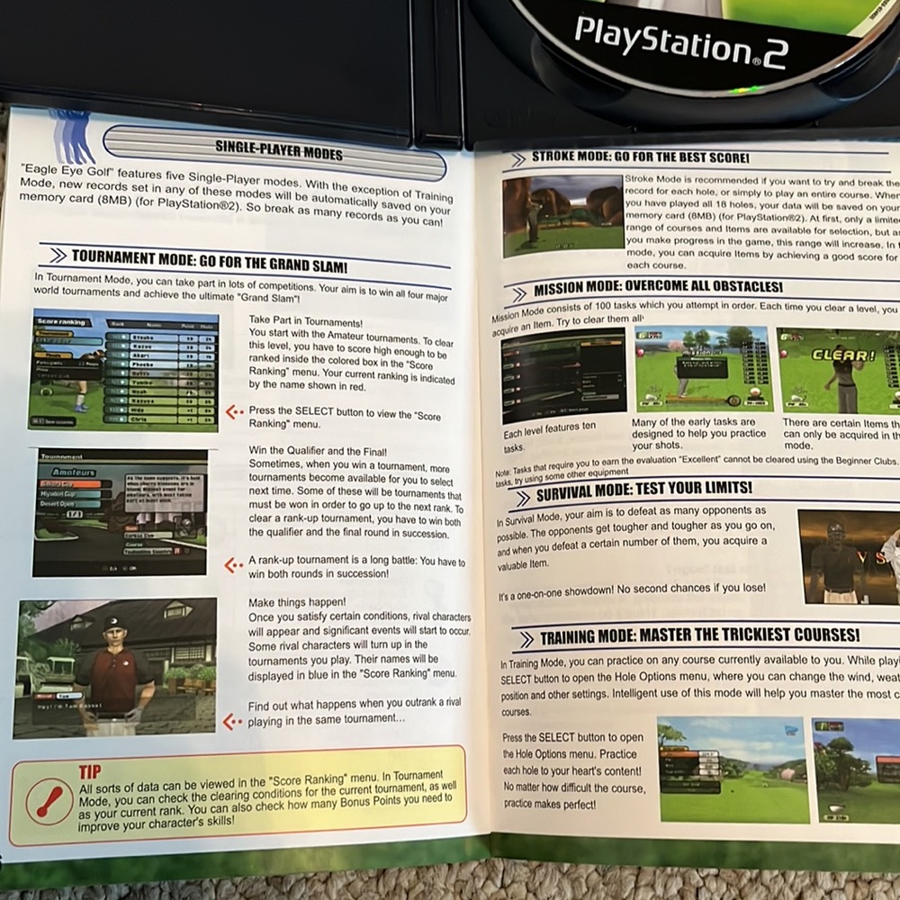 PlayStation 2 Eagle Eye Golf video game - Picture 5 of 6
